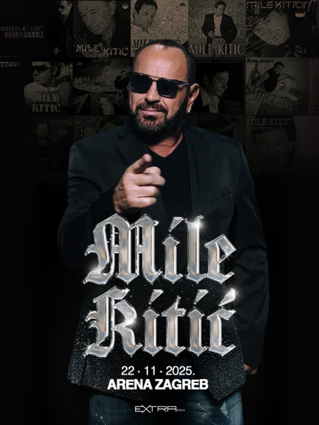 Mile Kitić u Areni Zagreb