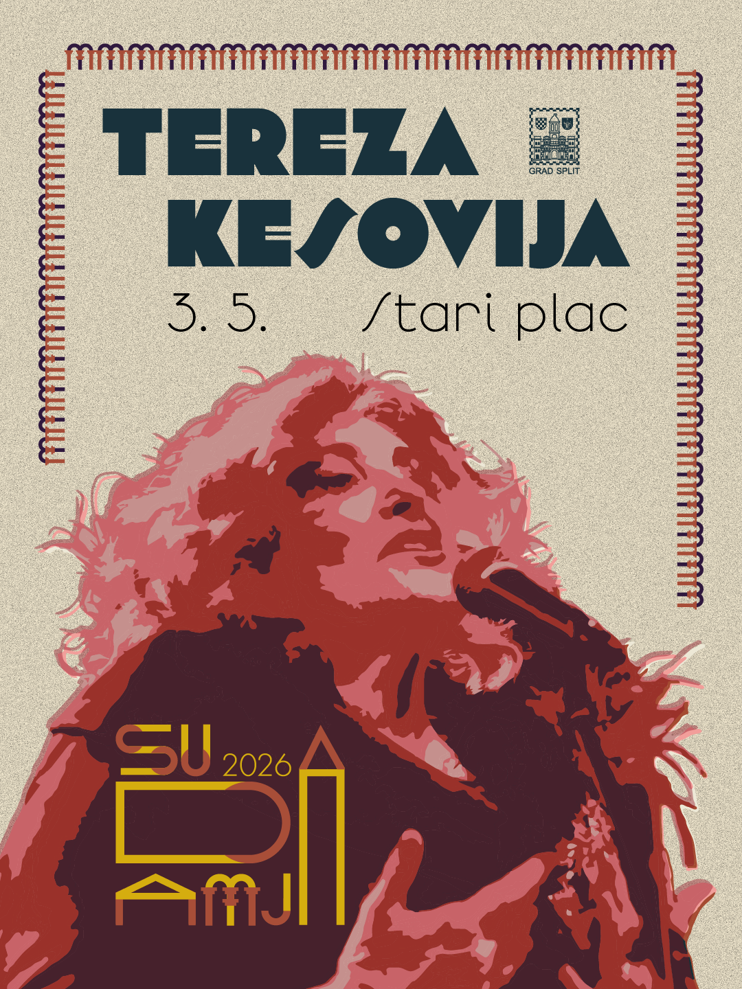 Tereza Kesovija u Splitu