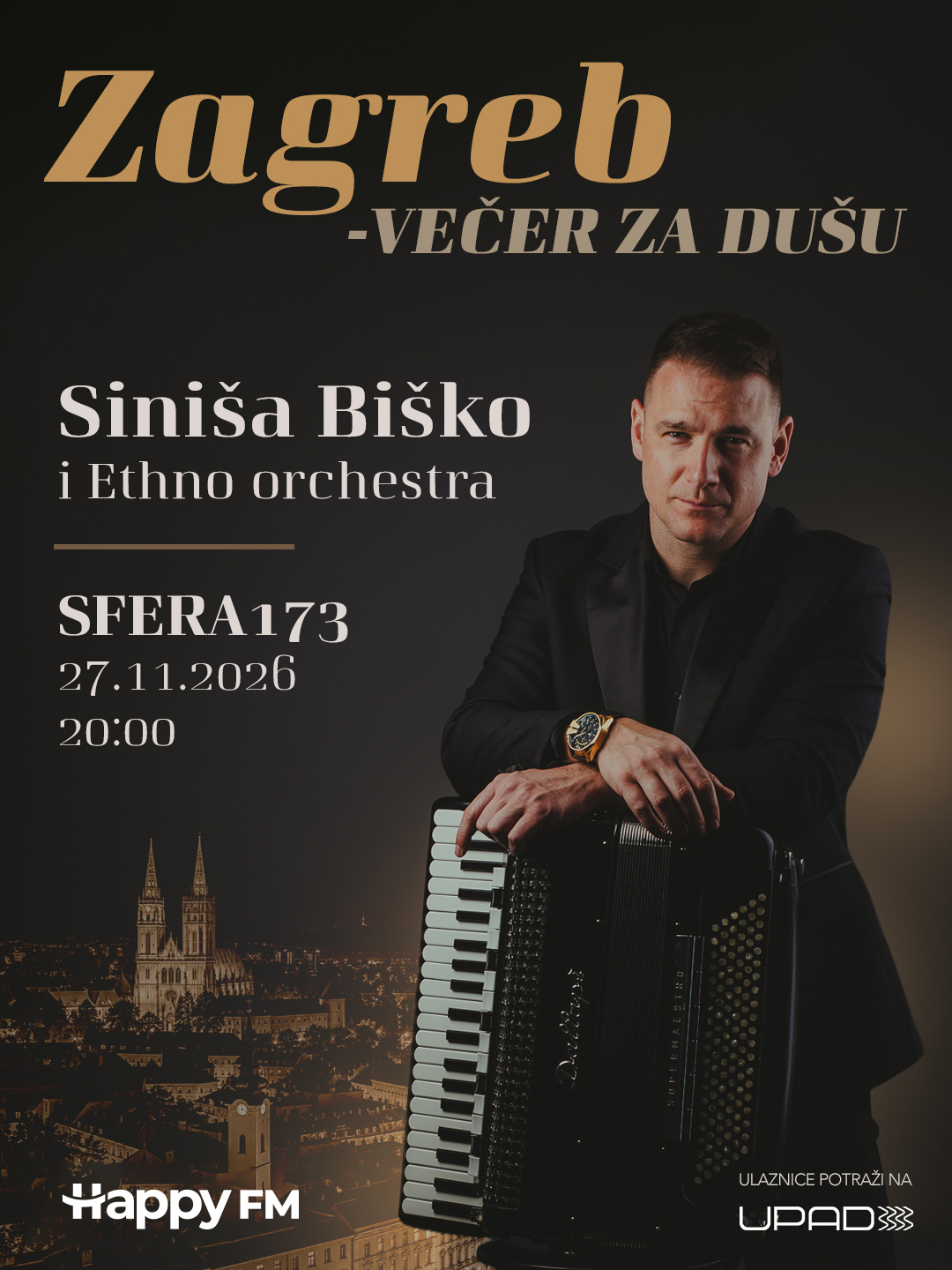 Zagreb – Večer za dušu, Siniša Biško & Ethno Orchestra