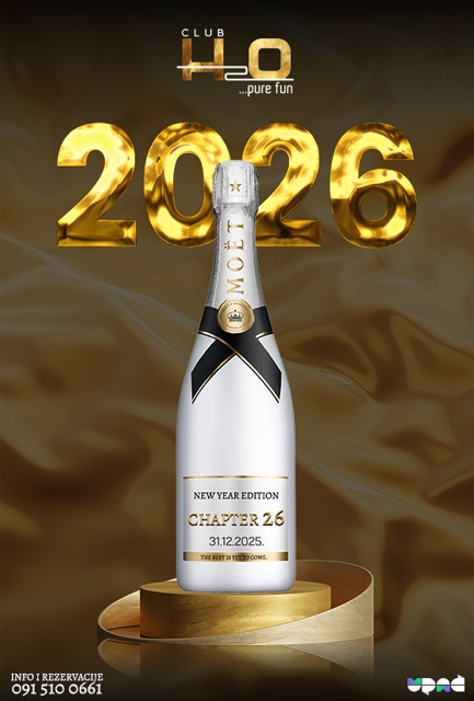 DOČEK NOVE U CLUBU H2O